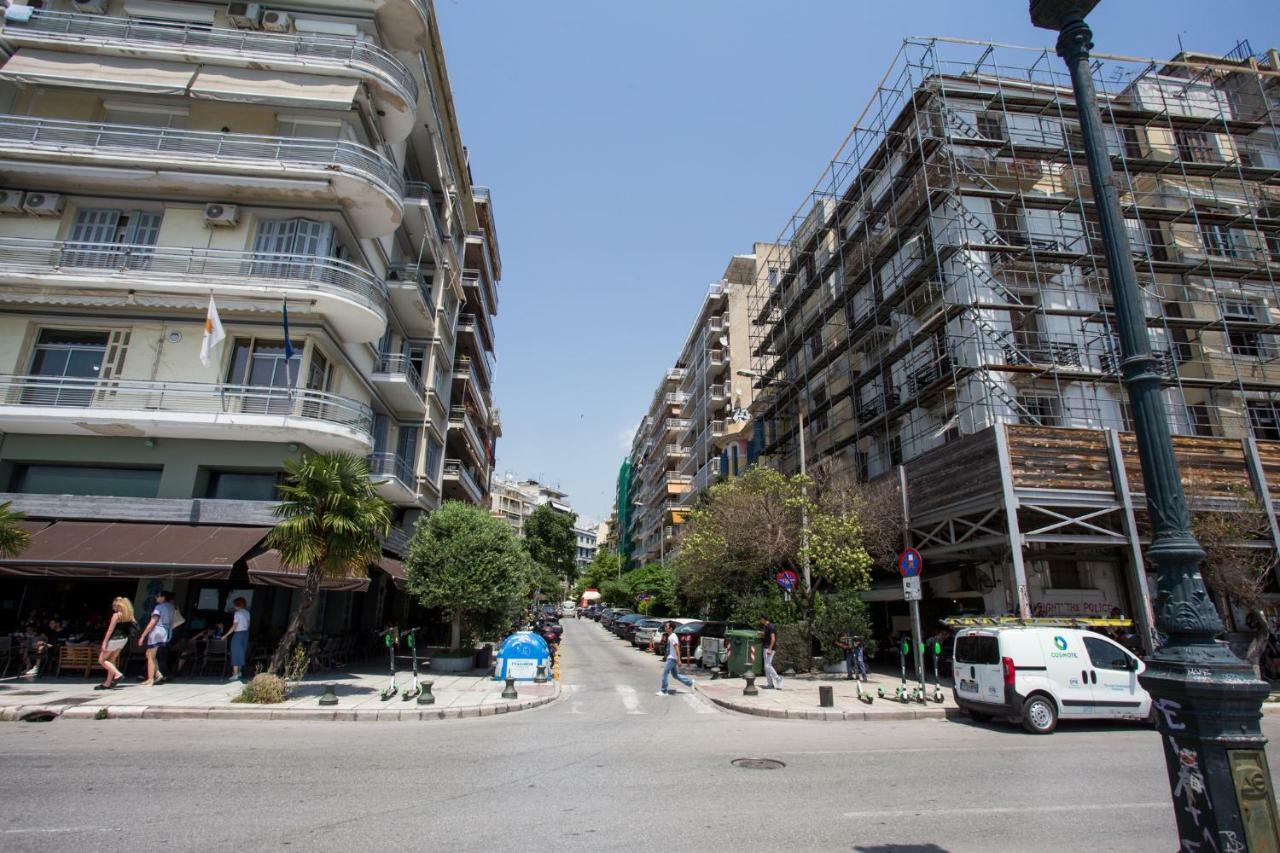 Ferienwohnung Spacious Unique Luxurious Central Thessaloniki Exterior foto